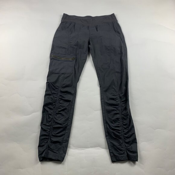 XCVI Wearables Washed Charcoal Knit Waist Slim Leg Pant S - Picture 1 of 6